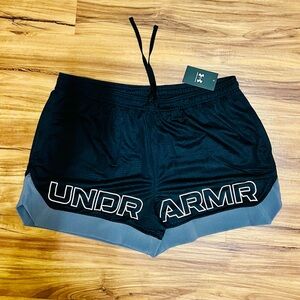 Under Armour Icon Mesh mens shorts SIZE 2XL Black/gray